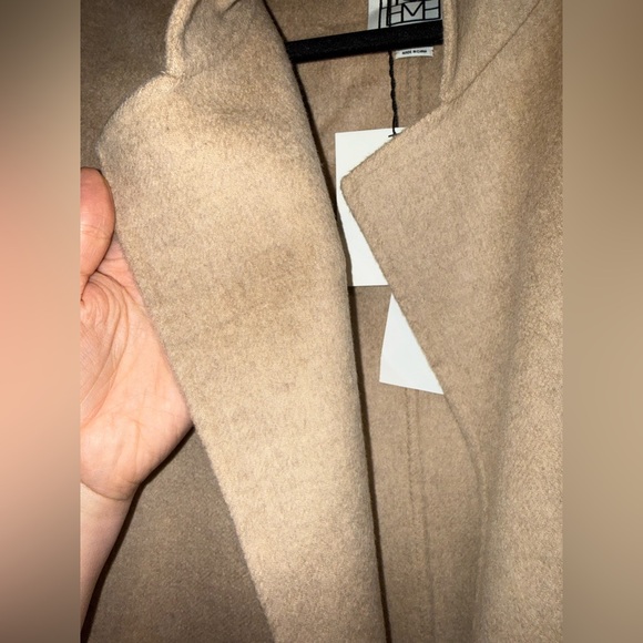 Toteme Patch Pocket Double Jacket, 40, Fawn Melange - Picture 12 of 15